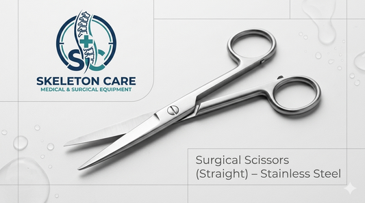 Surgical Scissors (Straight) – Stainless Steel