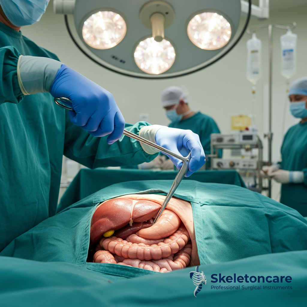 Deaver Retractor - Usage