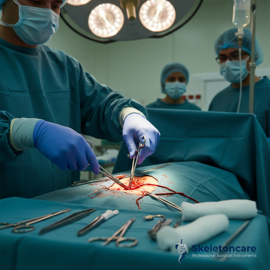 Hemostatic Clamp - Usage