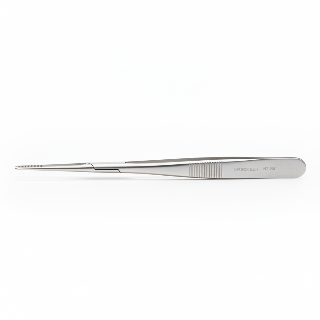 Neurosurgical Bayonet Forceps - Side View