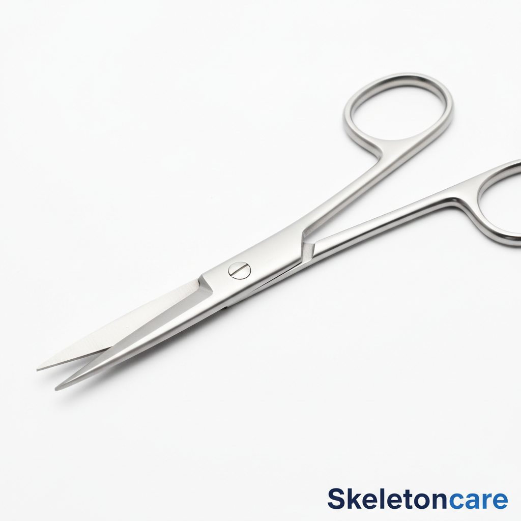 Mayo Surgical Scissors - Blade Detail | Skeletoncare