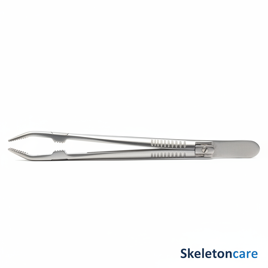 Bone Holding Forceps Side - Skeletoncare