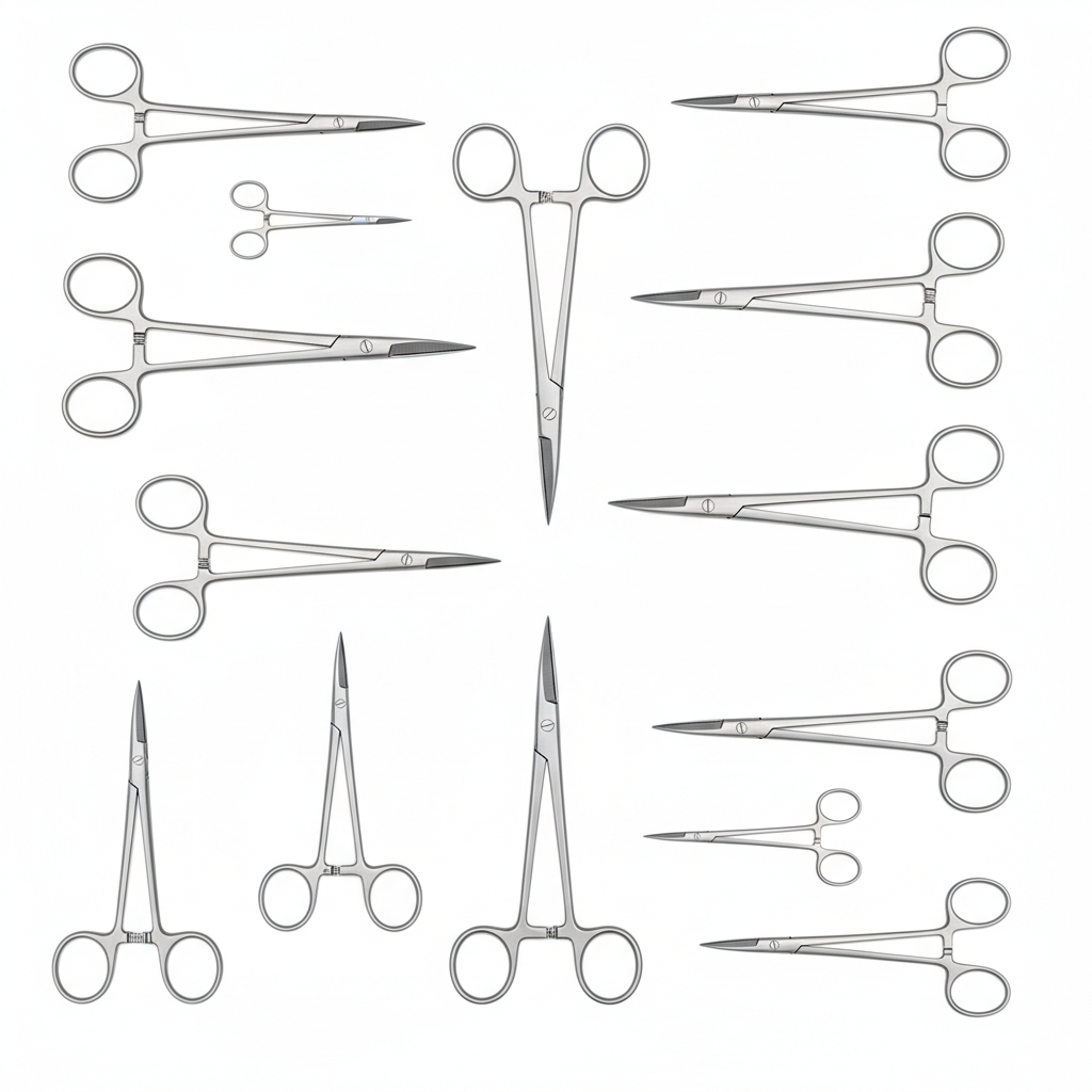 Dissecting Scissors - Flat Lay