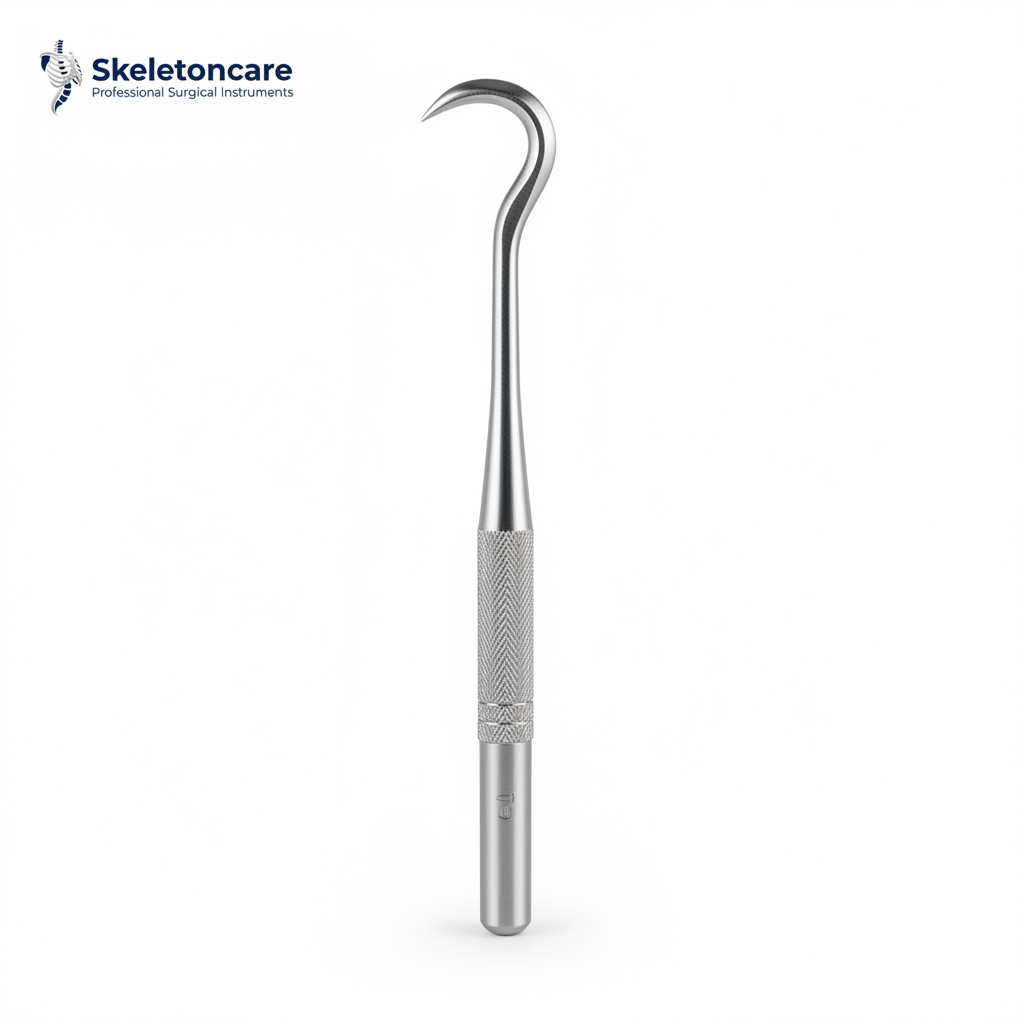 Orthopedic Bone Hook - Front View | Skeletoncare