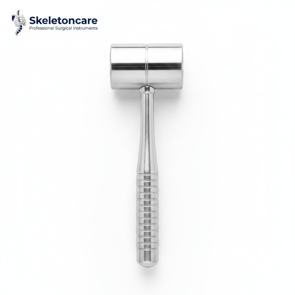 Orthopedic Surgical Mallet - Front View | Skeletoncare