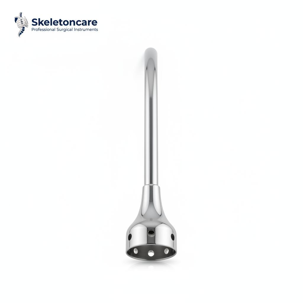 Yankauer Suction Tip - Front View | Skeletoncare