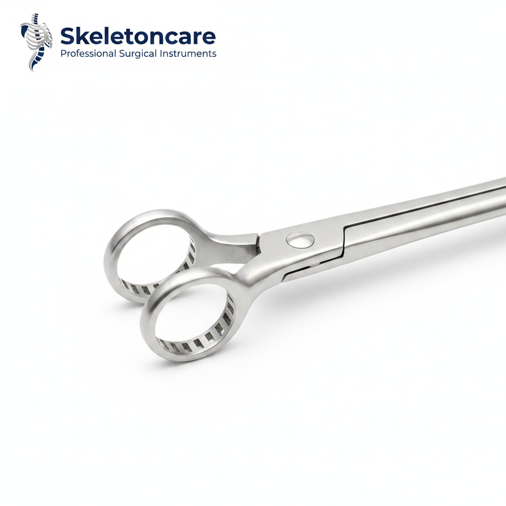 Surgical Sponge Forceps - Jaw Detail | Skeletoncare