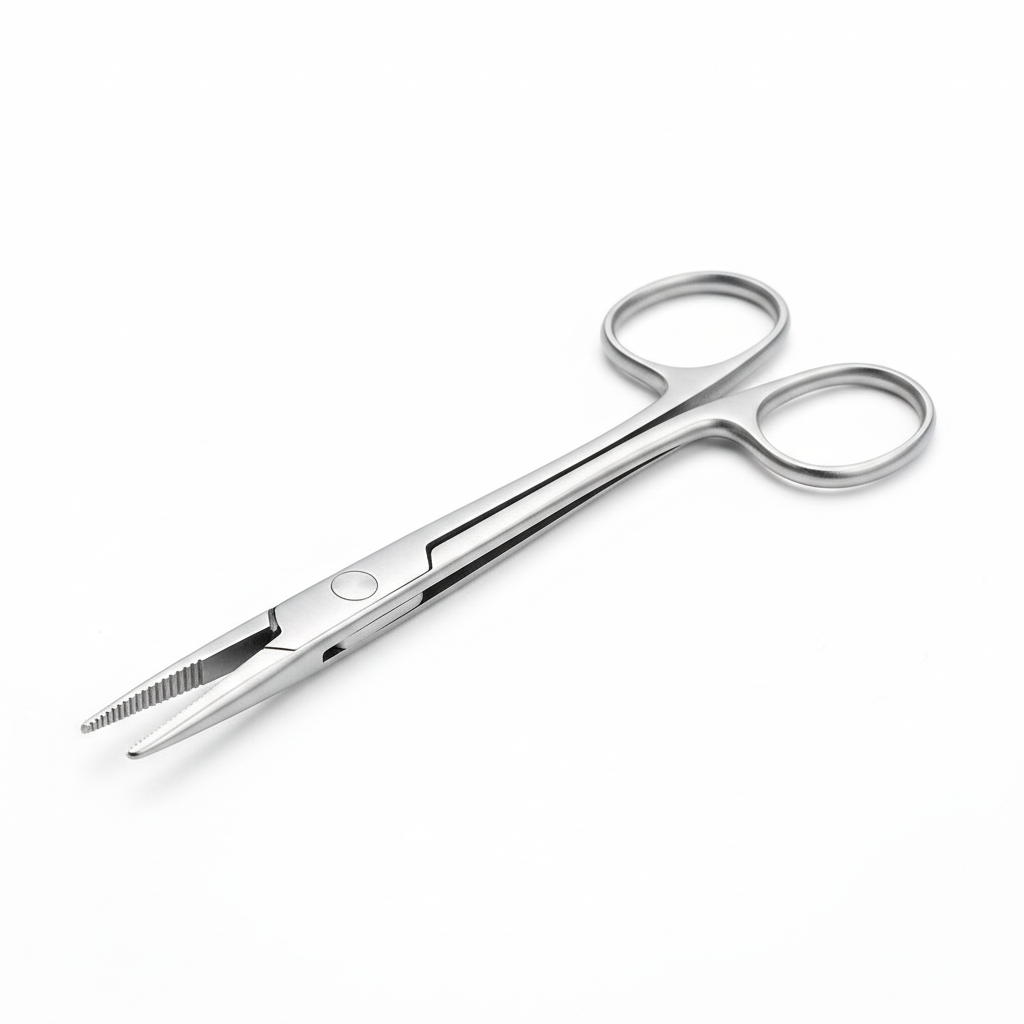 Surgical Needle Holder - Stainless Steel Suturing Instrument