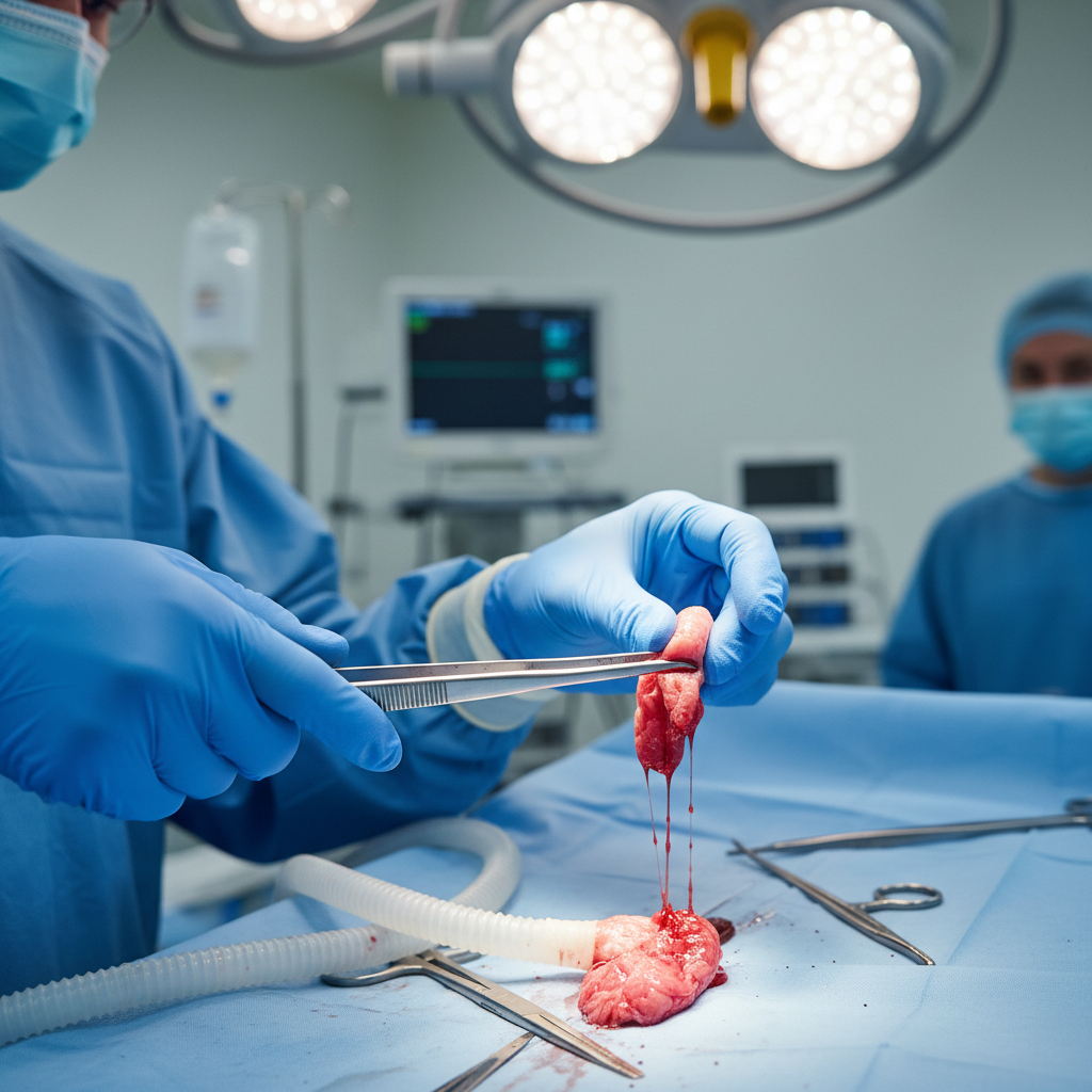 Surgical Tissue Forceps - Usage Scene