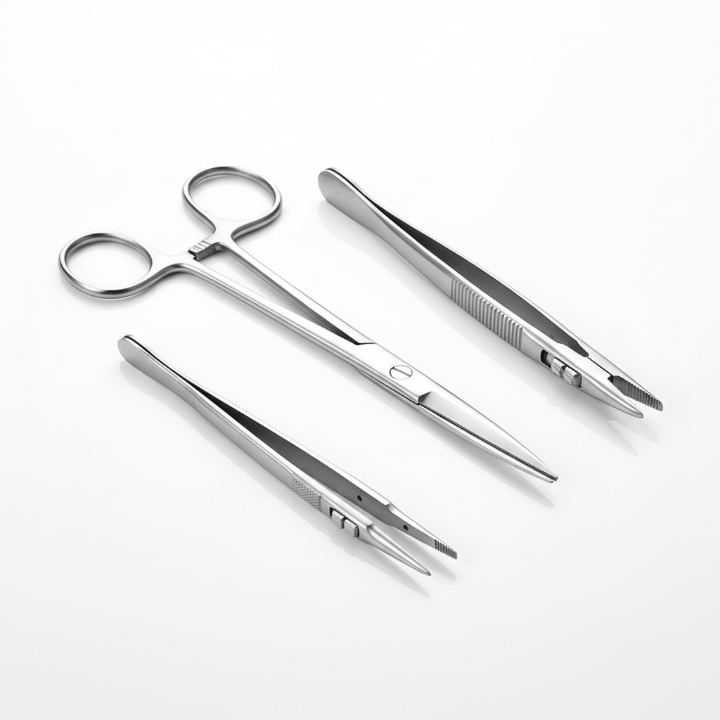 General Surgery Instrument Set - Close-up Detail
