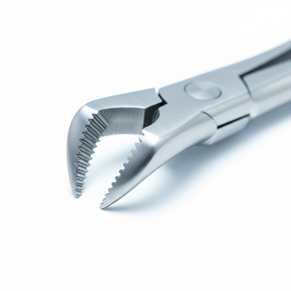 Dental Extraction Forceps - Beak Detail