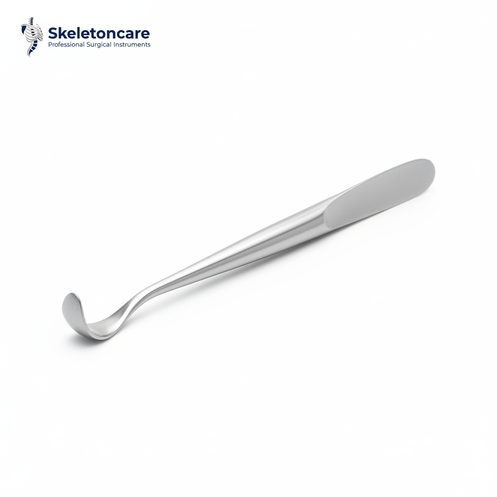 Orthopedic Bone Curette - Side View | Skeletoncare