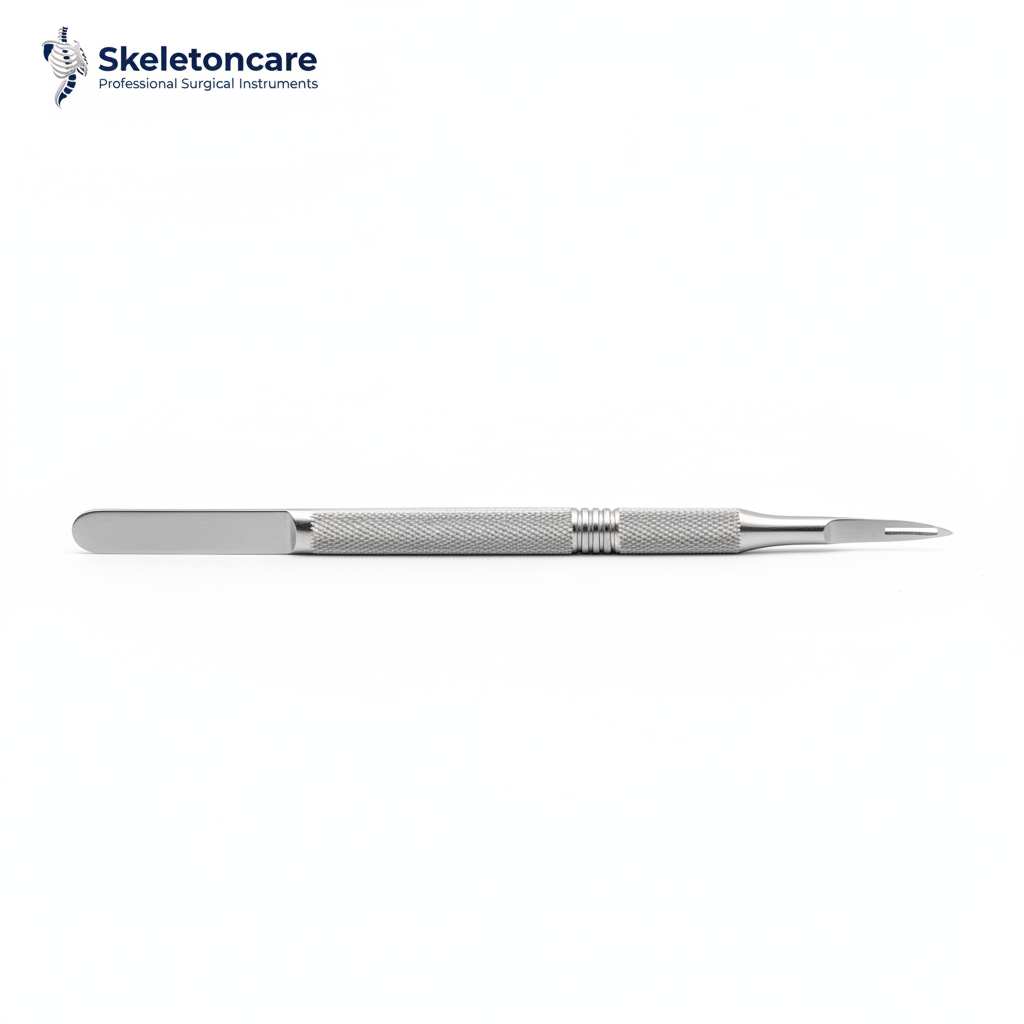 Surgical Scalpel Handle - Side View | Skeletoncare