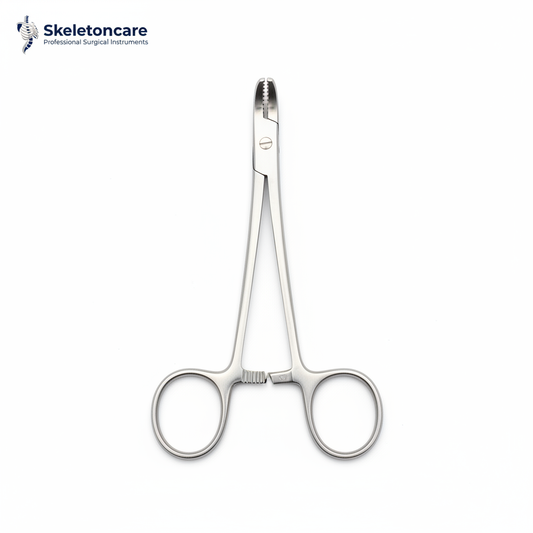 Surgical Sponge Forceps - Front View | Skeletoncare