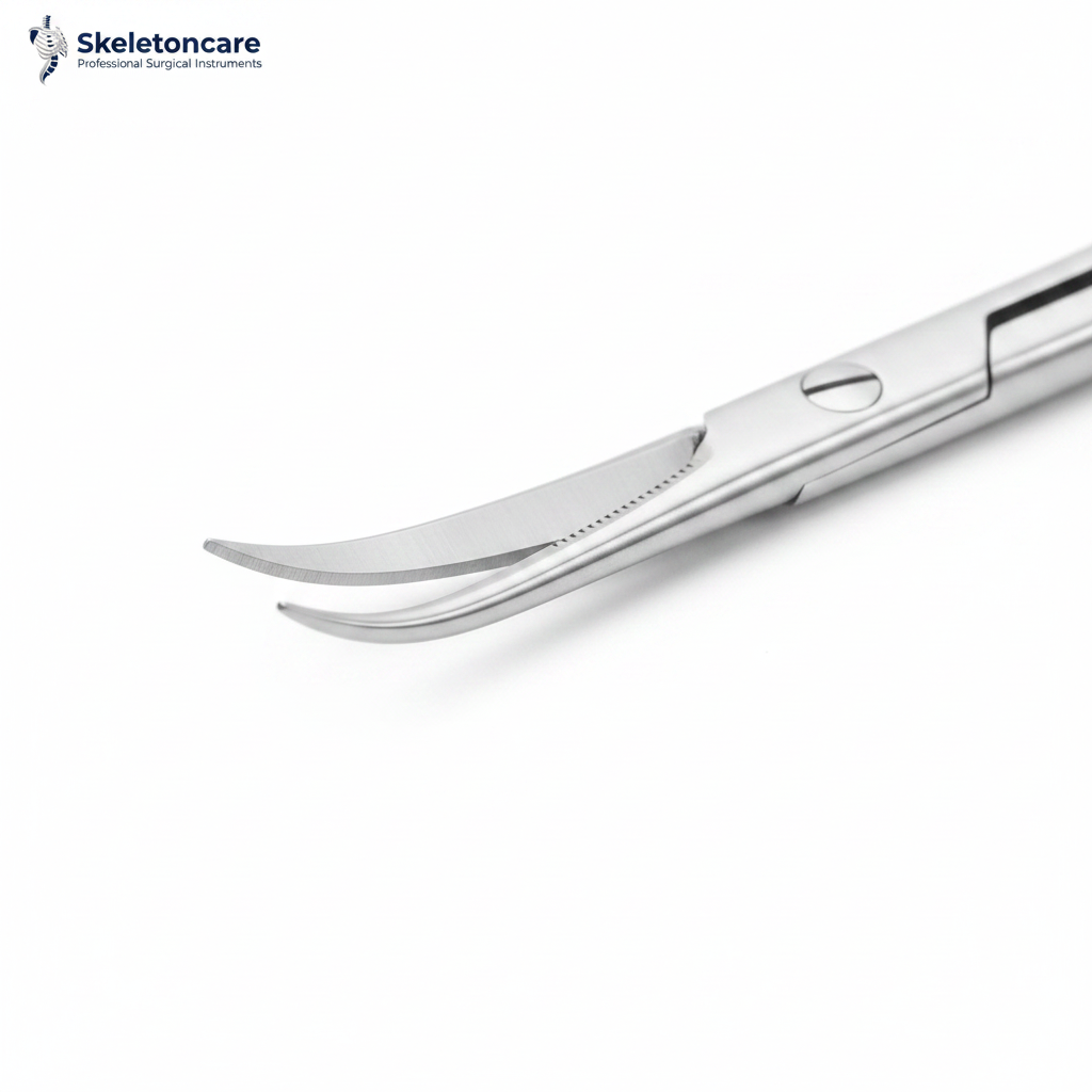 Neurosurgical Micro Scissors - Blade Tip | Skeletoncare