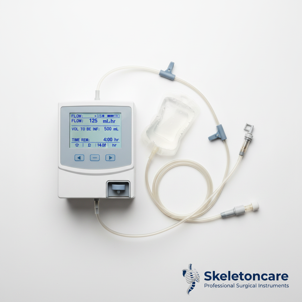 Infusion Pump - Flat Lay