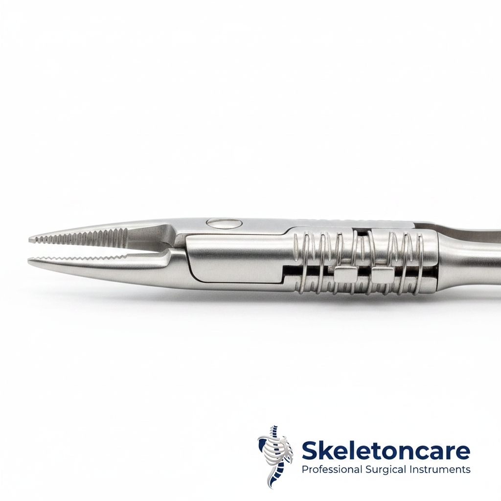 Needle Holder - Macro with Logo