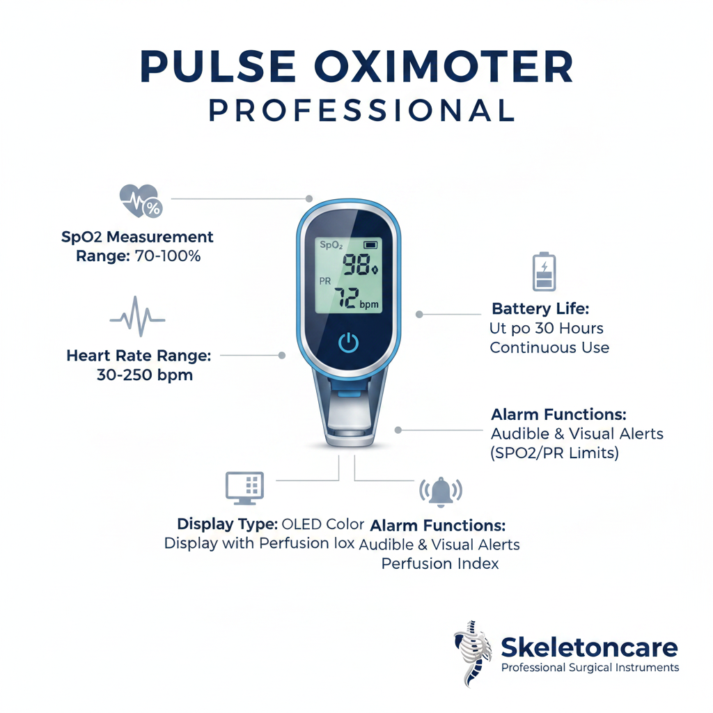 Pulse Oximeter - Features