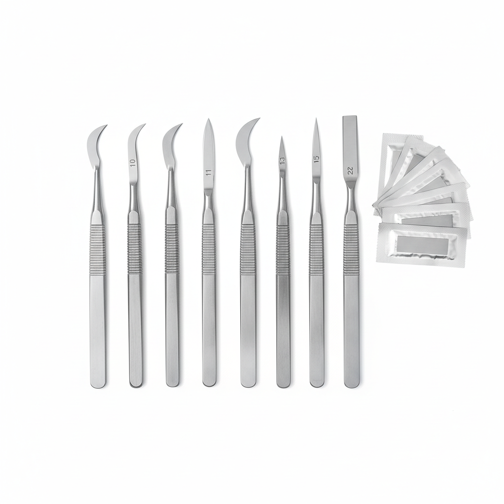 Scalpel Set - Top View