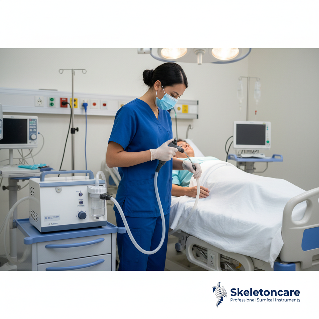 Suction Machine - Usage